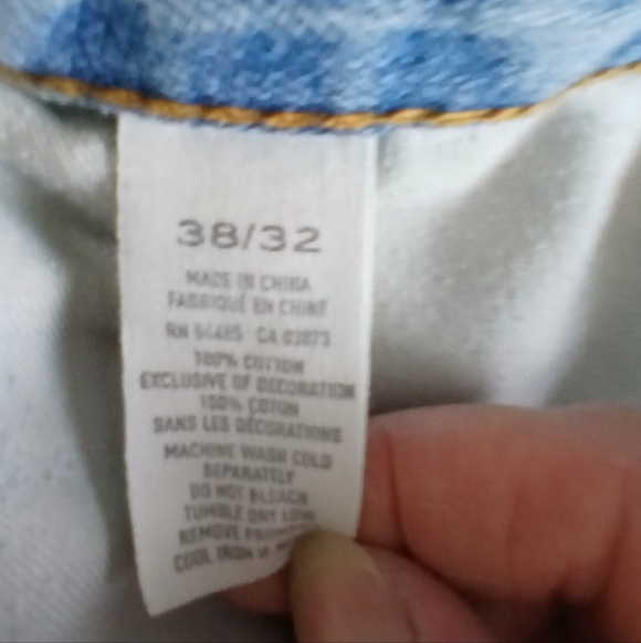 American Eagle Bootcut Distressed Jeans Mens 38×32 - Picture 9 of 9